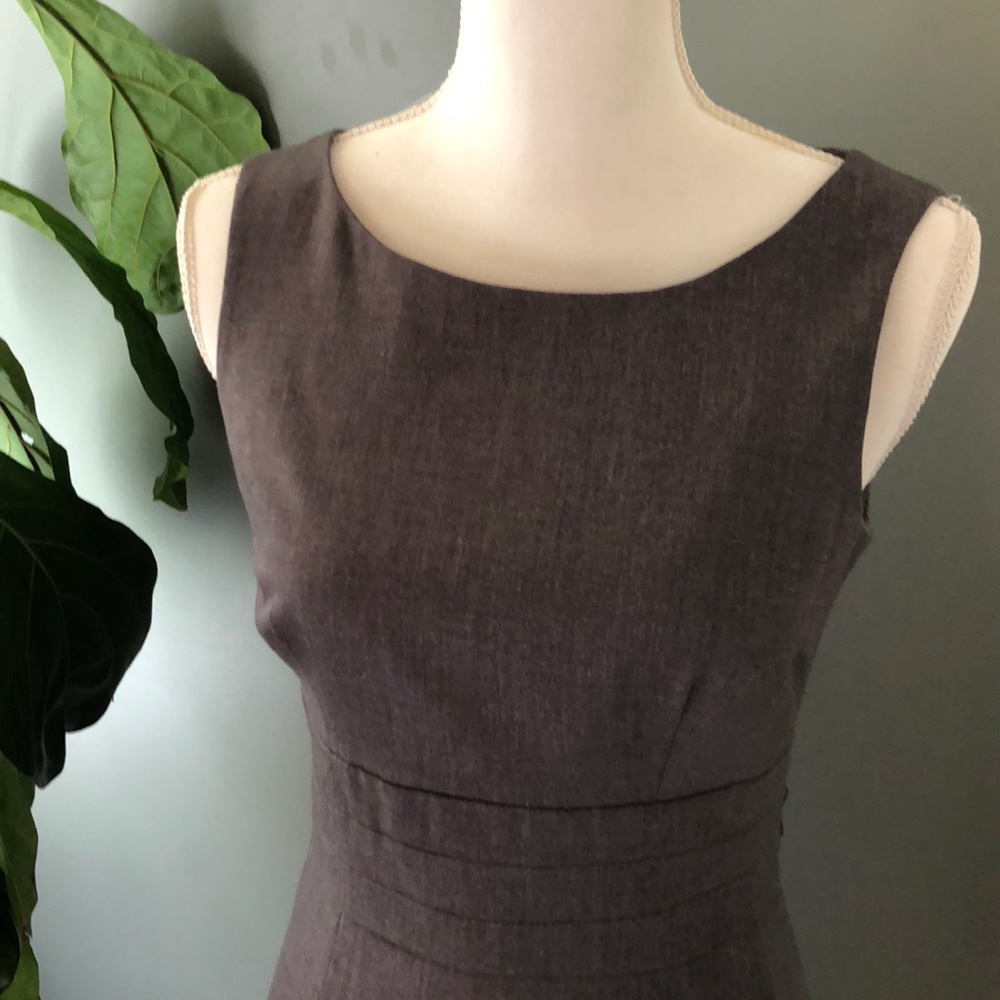 H&M Tailored Grey Midi Dress